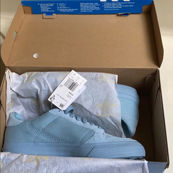adidas continental baby blue